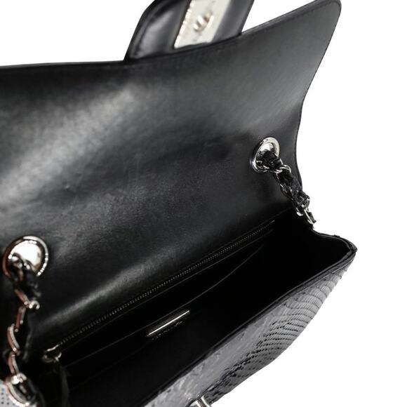 Chanel 2.55 Reissue Grail Mini Python Skin Leather Cross Body Bag CC-B0910P-0001 - Picture 10 of 12